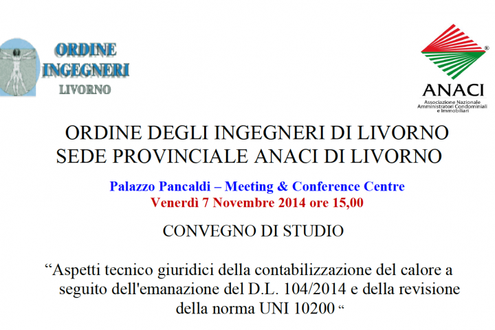 Ordine degli Ingegneri di Livorno e sede provinciale Anaci Di Livorno