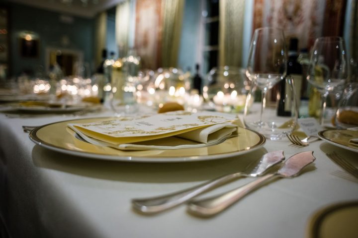 Sabato 8 dicembre cena di gala privata al Palazzo Pancaldi